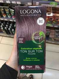 LOGONA - Coloration végétale ton sur ton 092 café glacé