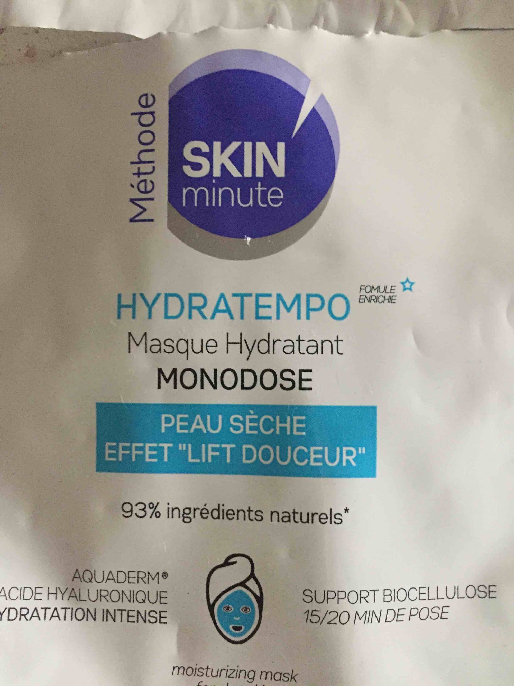 SKIN MINUTE - Hydratempo - Masque hydratant monodose