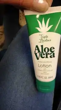 TRIPLE LANOLIN - Aloe vera - Hand and body lotion