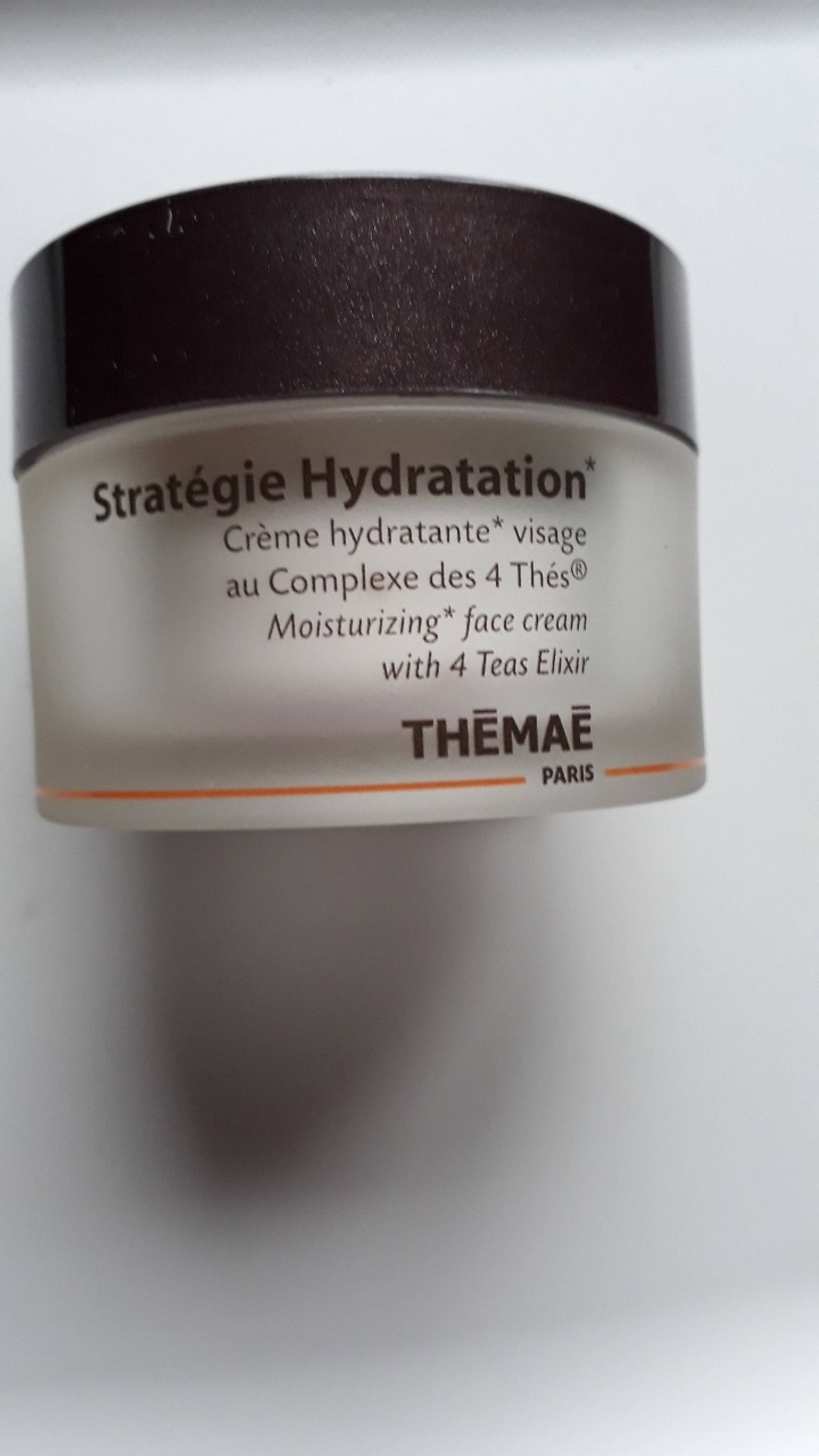 THÉMAÉ PARIS - Stratégie hydratation - Crème hydratante visage