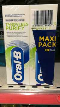 ORAL-B - Tandvlees purify - Zachte whitening tandpasta