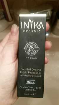 INIKA - Honey - Fond de teint liquide 