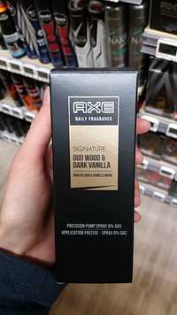 AXE - Daily fragrance bois de oud & vanille noire