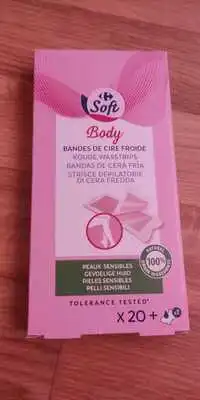 CARREFOUR SOFT - Body - Bandes de cire froide