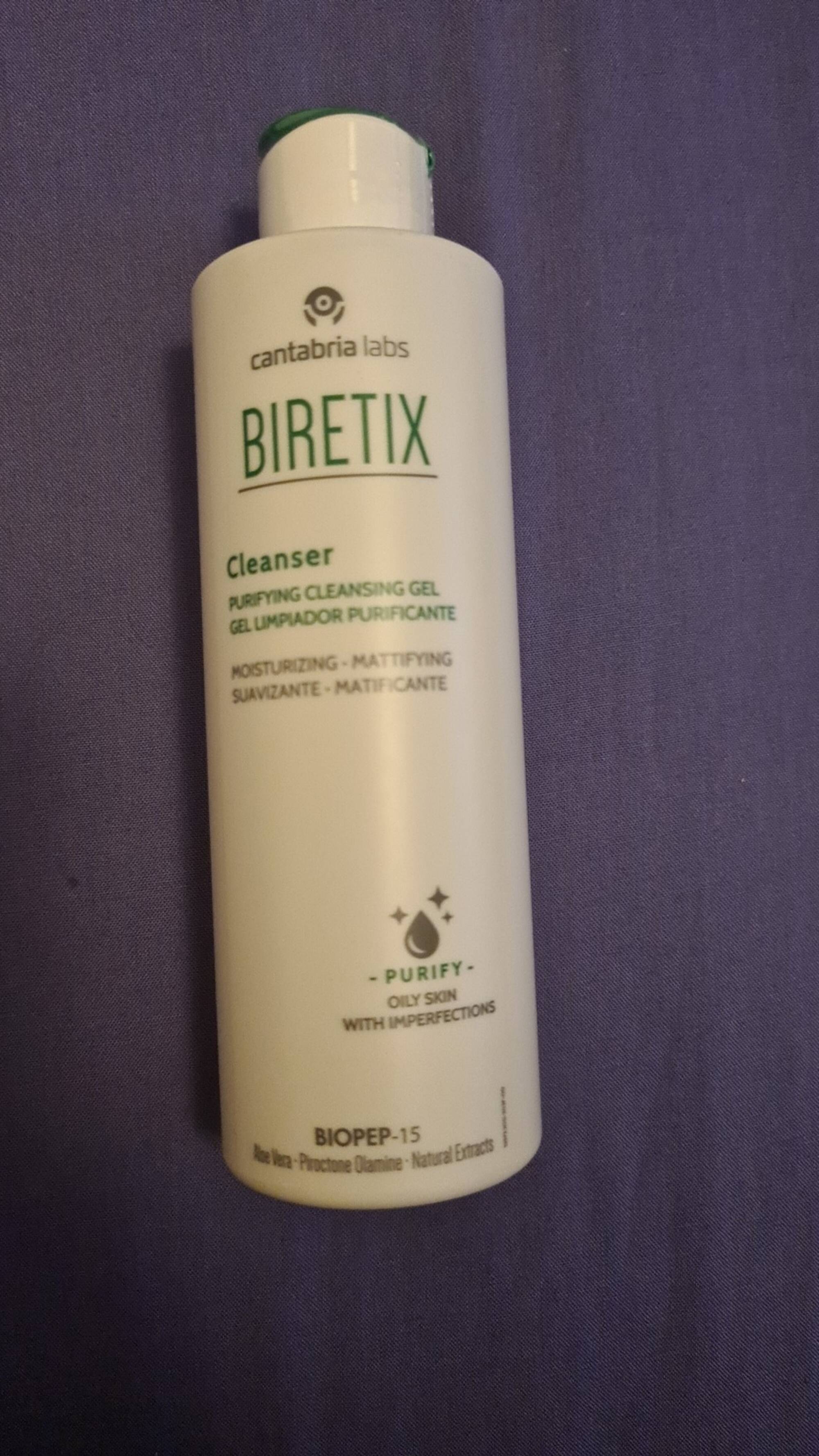 CANTABRIA LABS - Biretix - Gel limpiador purificante