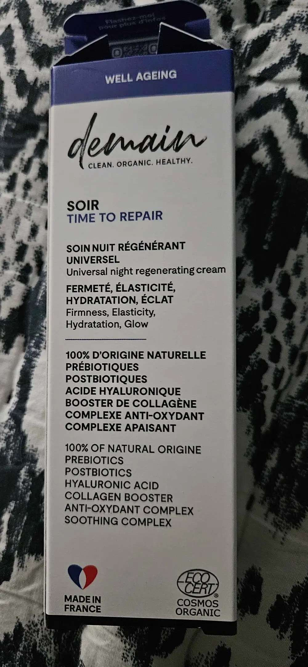 DEMAIN - Time to repair - Soin nuit régénérant universel