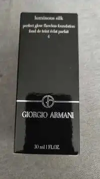 GIORGIO ARMANI - Luminous silk - Fond de teint éclat parfait 4