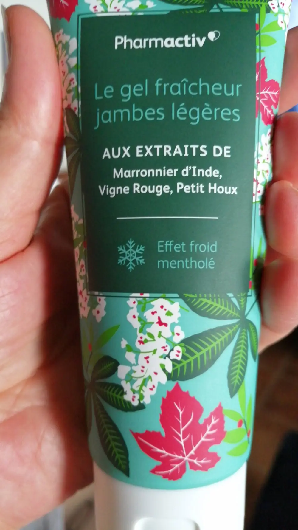 PHARMACTIV - Gel fraîcheur jambes légères