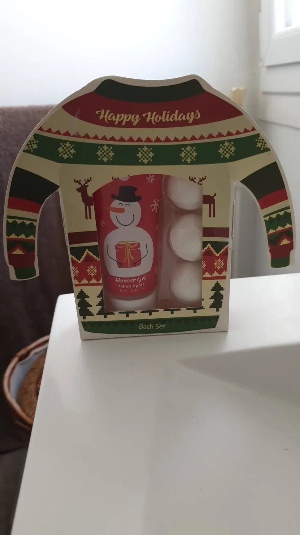 HAPPY HOLIDAYS - Bath set