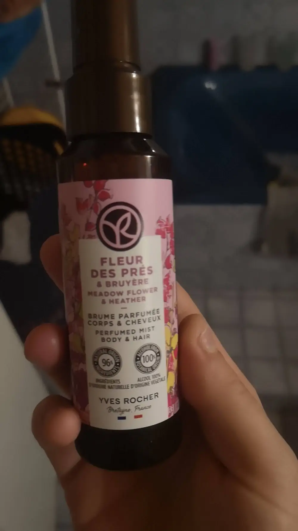 YVES ROCHER - Fleur des prés & Bruyères - Brume parfumée corps et cheveux