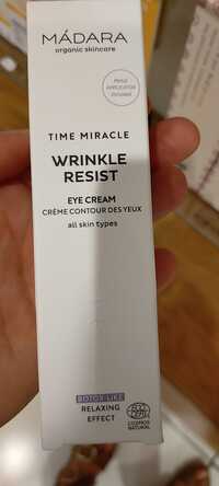 MÁDARA - Wrinkle resist - Crème contour des yeux