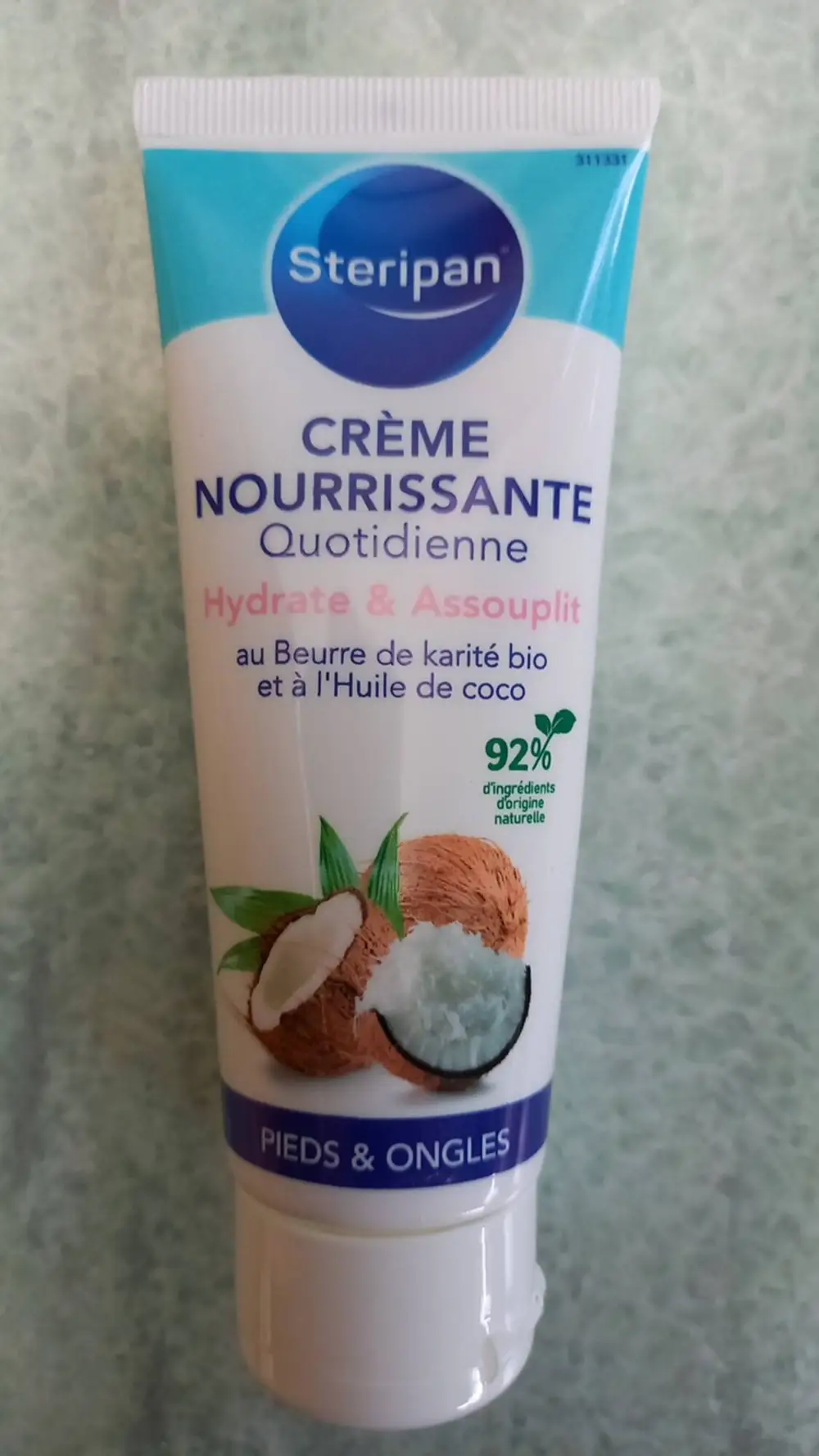 STERIPAN - Crème nourrissante quotidienne pieds & ongles