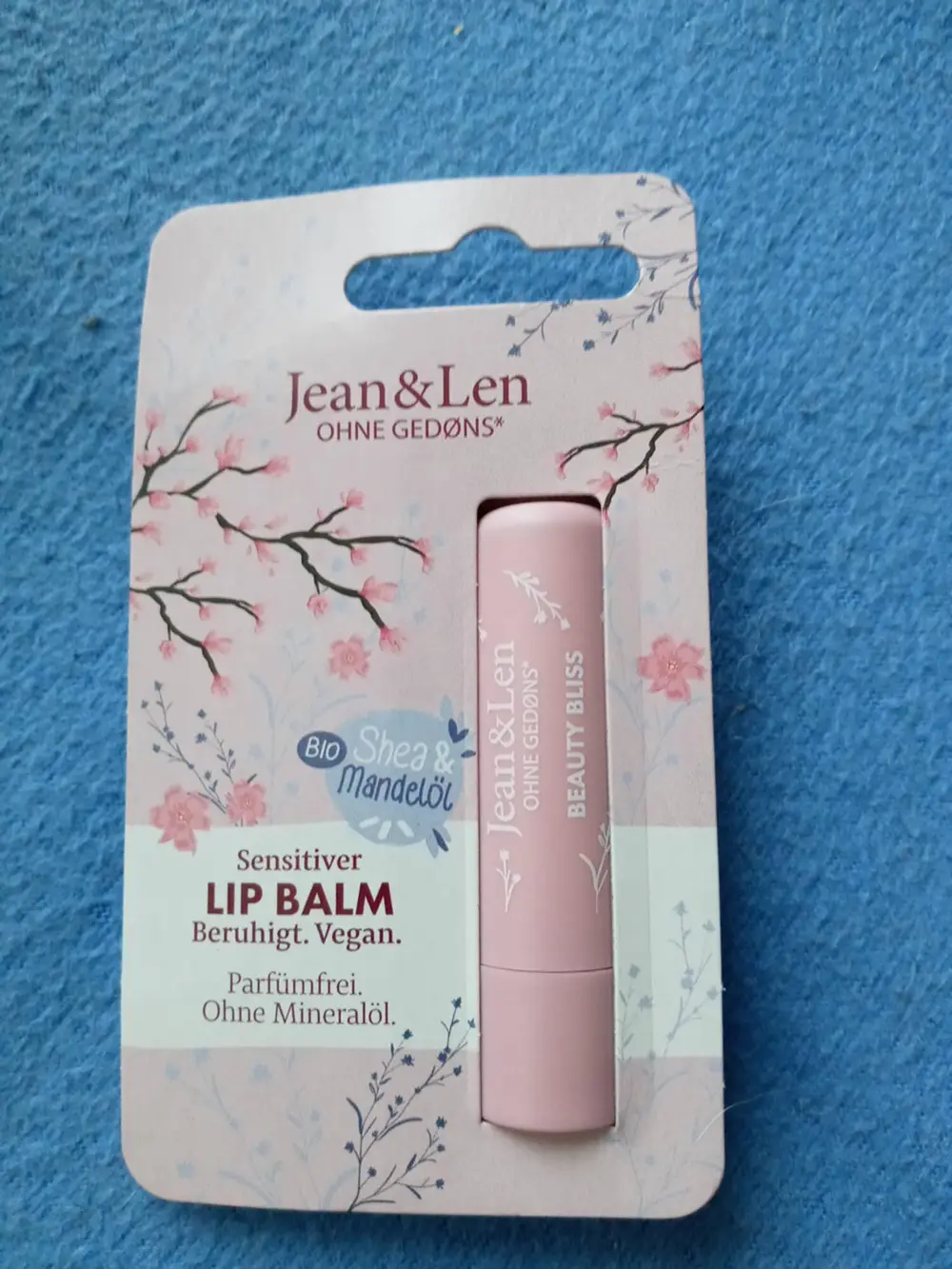 JEAN & LEN - Beauty bliss - Lip balm bio shea & mandelöl