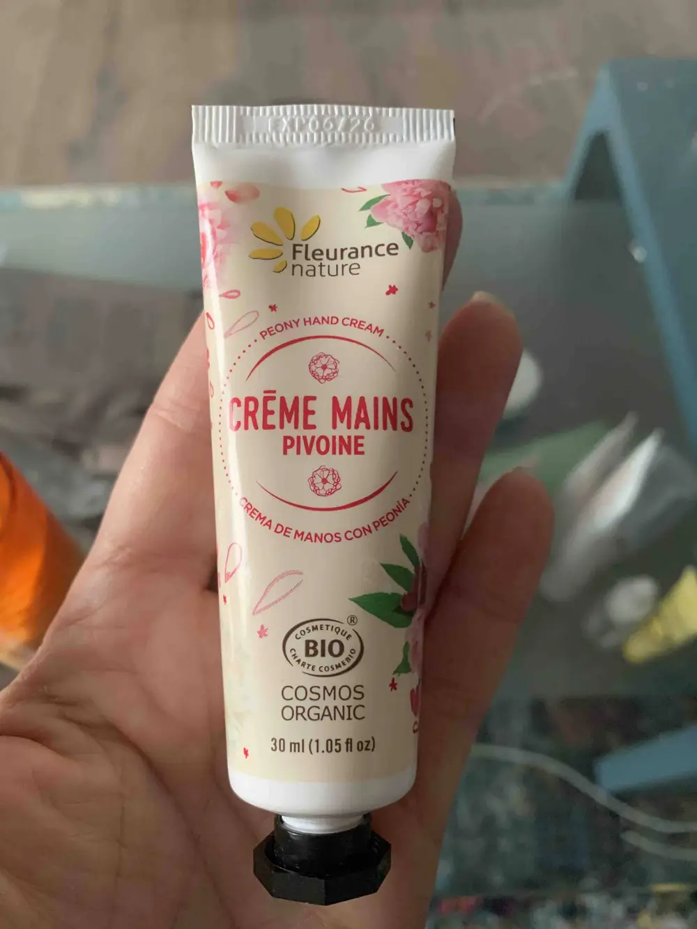 FLEURANCE NATURE - Crème mains pivoine 