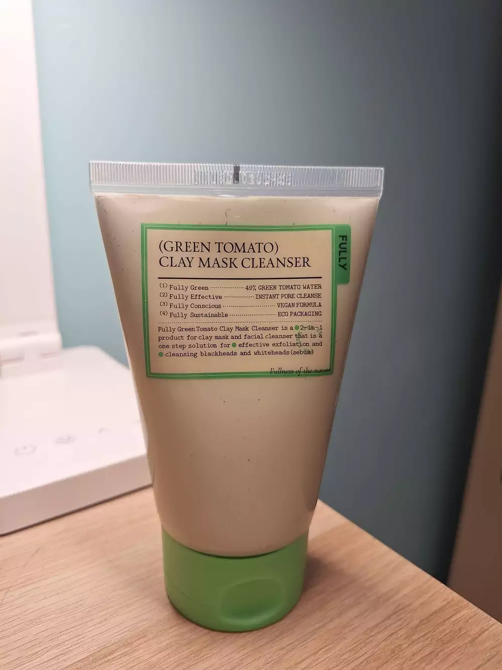 FULLY - Green tomato - Clay Mask cleanser