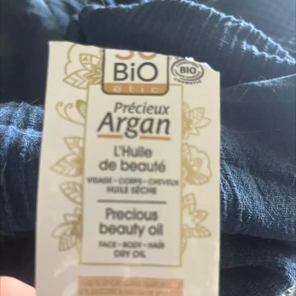 SO'BIO ÉTIC - Précieux argan - Huile de beauté