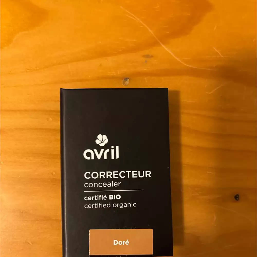 AVRIL - Correcteur certifié bio doré