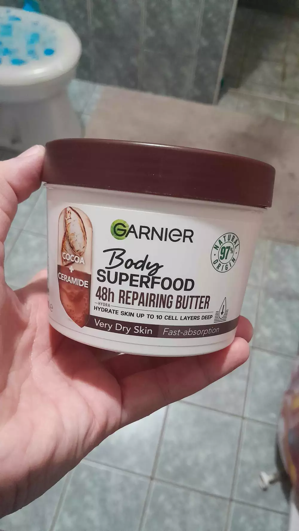GARNIER - Body superfood 48h repairing butter