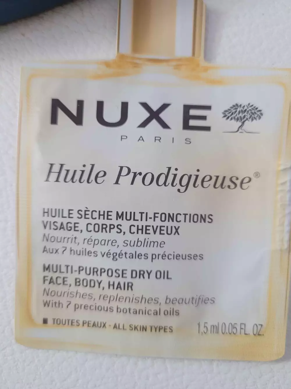 NUXE - Huile prodigieuse multi-fonctions visage, corps, cheveux