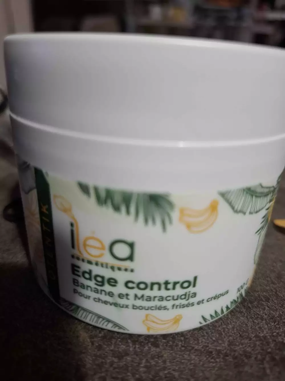 ILÉA COSMÉTIQUES - Edge control - Banane et maracudja pour cheveux