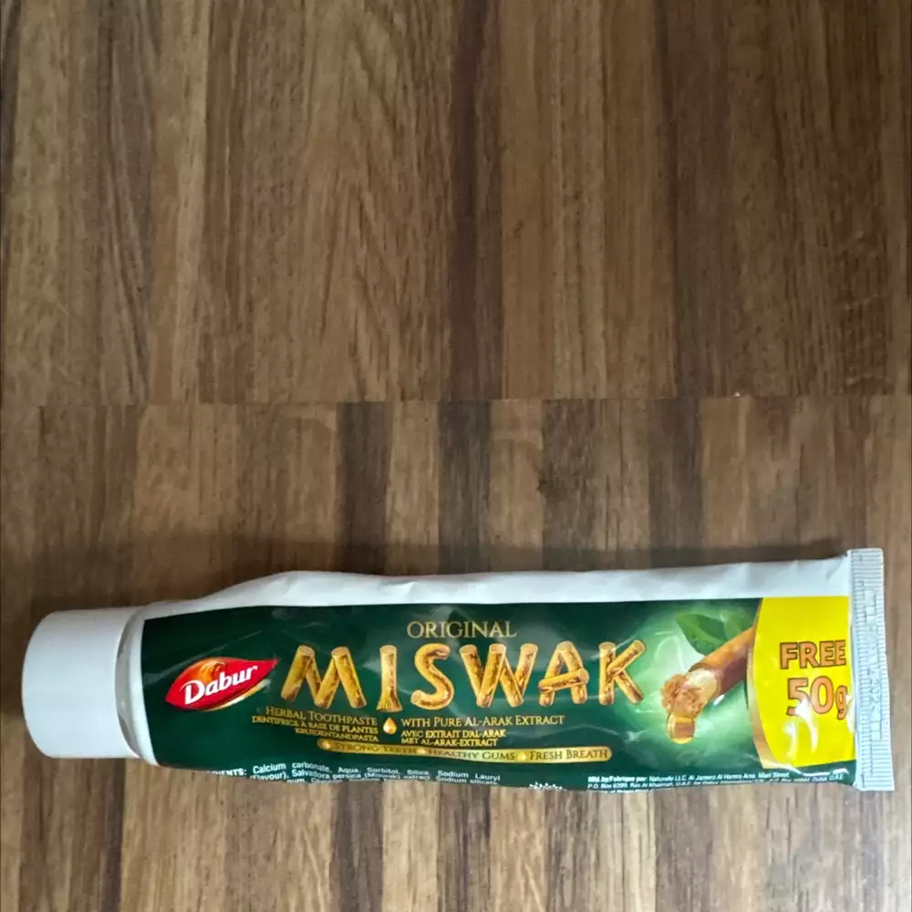 DABUR - Miswak - Dentifrice à base de plantes