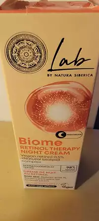 NATURA SIBERICA - Lab biome - Crème de nuit au rétinol