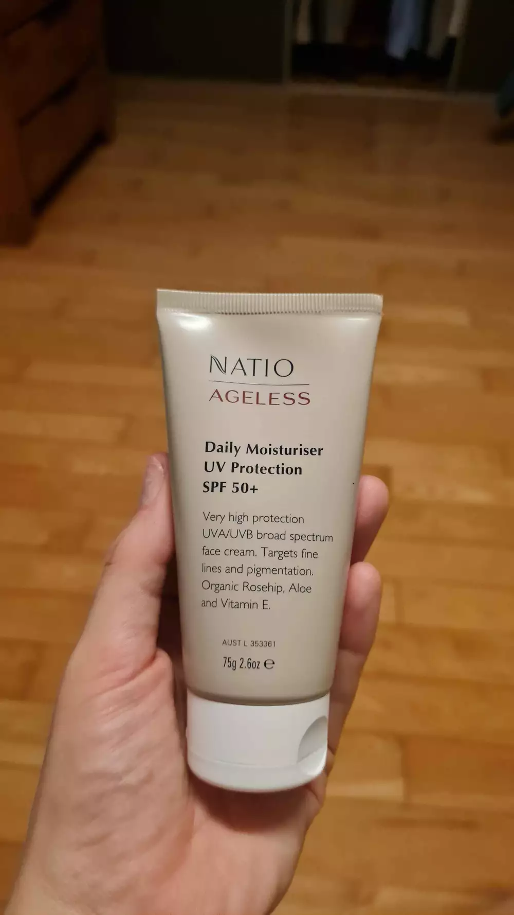 NATIO - Ageless - Daily moisturiser UV protection SPF 50+