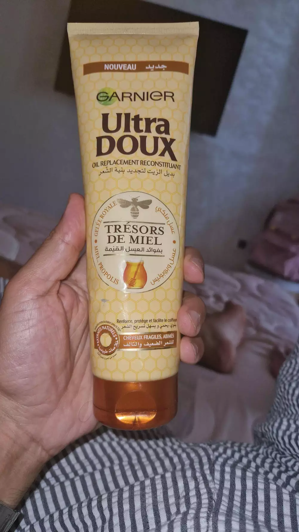 GARNIER - Trésors de miel - Après-shampooing reconstituant
