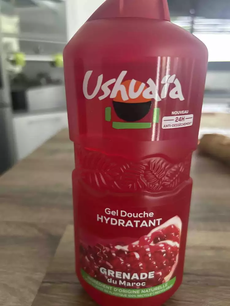 USHUAÏA - Grenade du Maroc - Gel douche hydratant