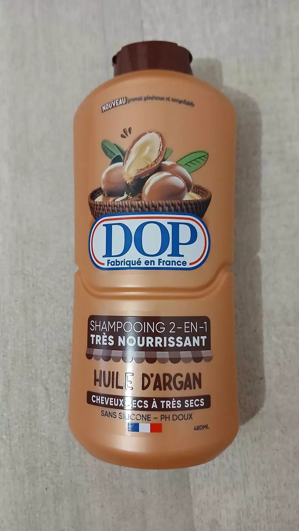 DOP - Huile d'argan - Shampoing 2-en-1 très nourrissant