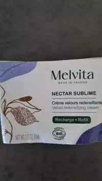 MELVITA - Nectar sublime - Crème velours redensifiante