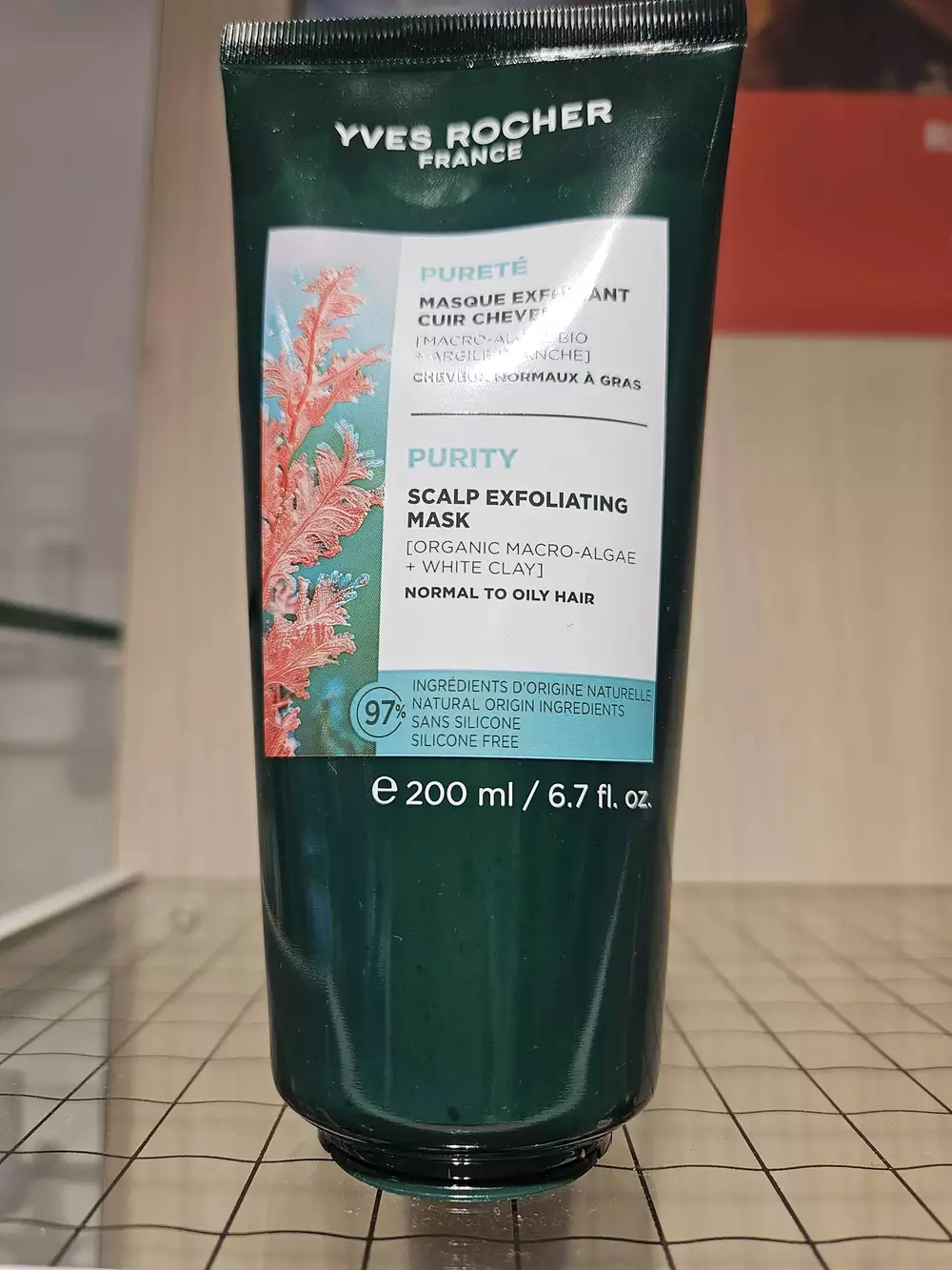 YVES ROCHER - Pureté - Masque exfoliant cuir chevelu