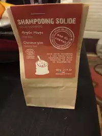 MAS DU ROSEAU - Argile rouge - Shampooing solide