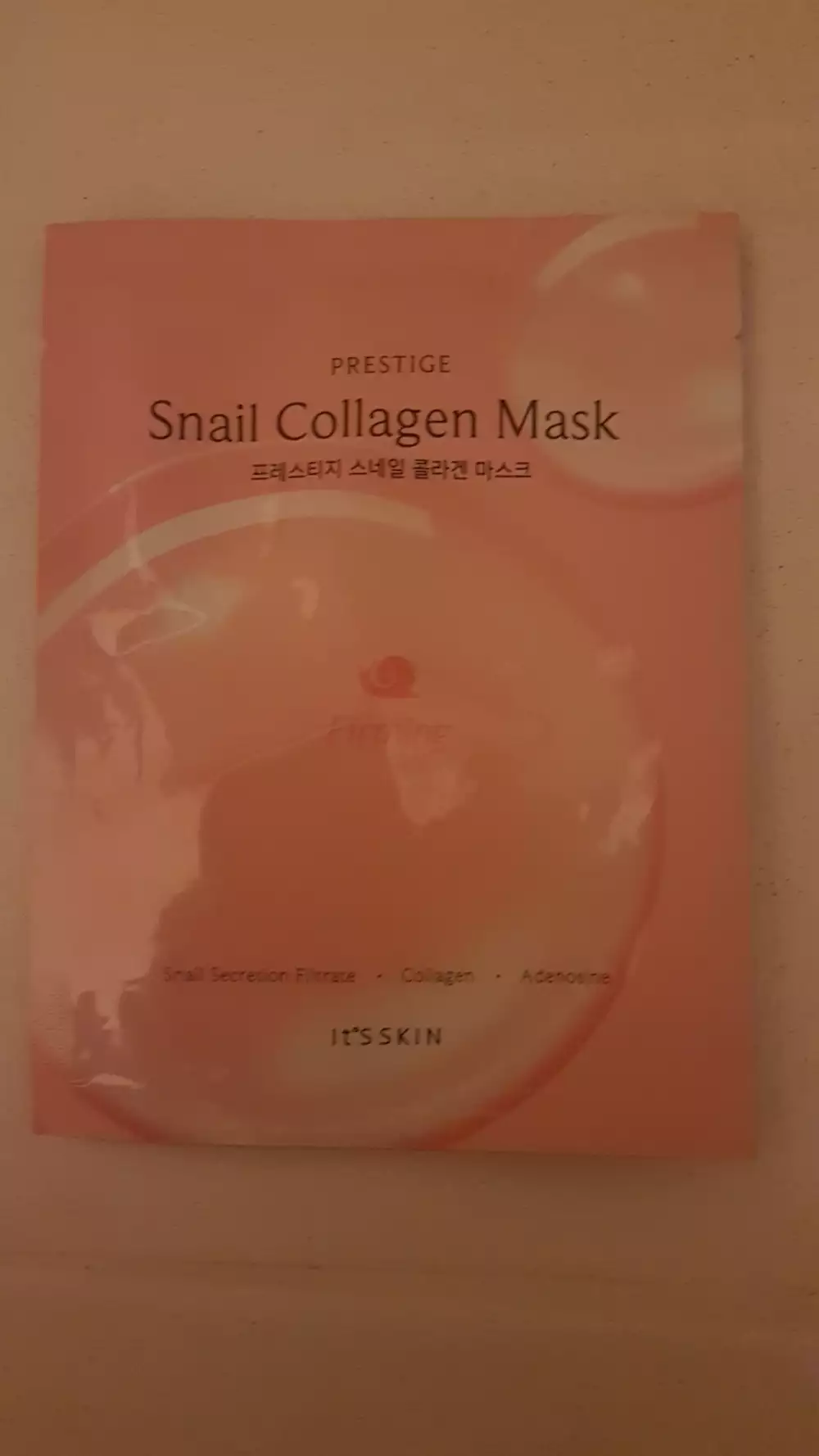 IT'S SKIN - Prestige - Snail collagen mask