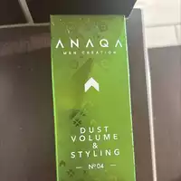 ANAQA - Dust volume & styling n° 04