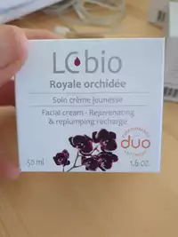 LC BIO - Royale orchidée - Soin crème jeunesse