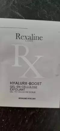 REXALINE - Hyalurx-boost - Gel-en-cellulose exfoliant