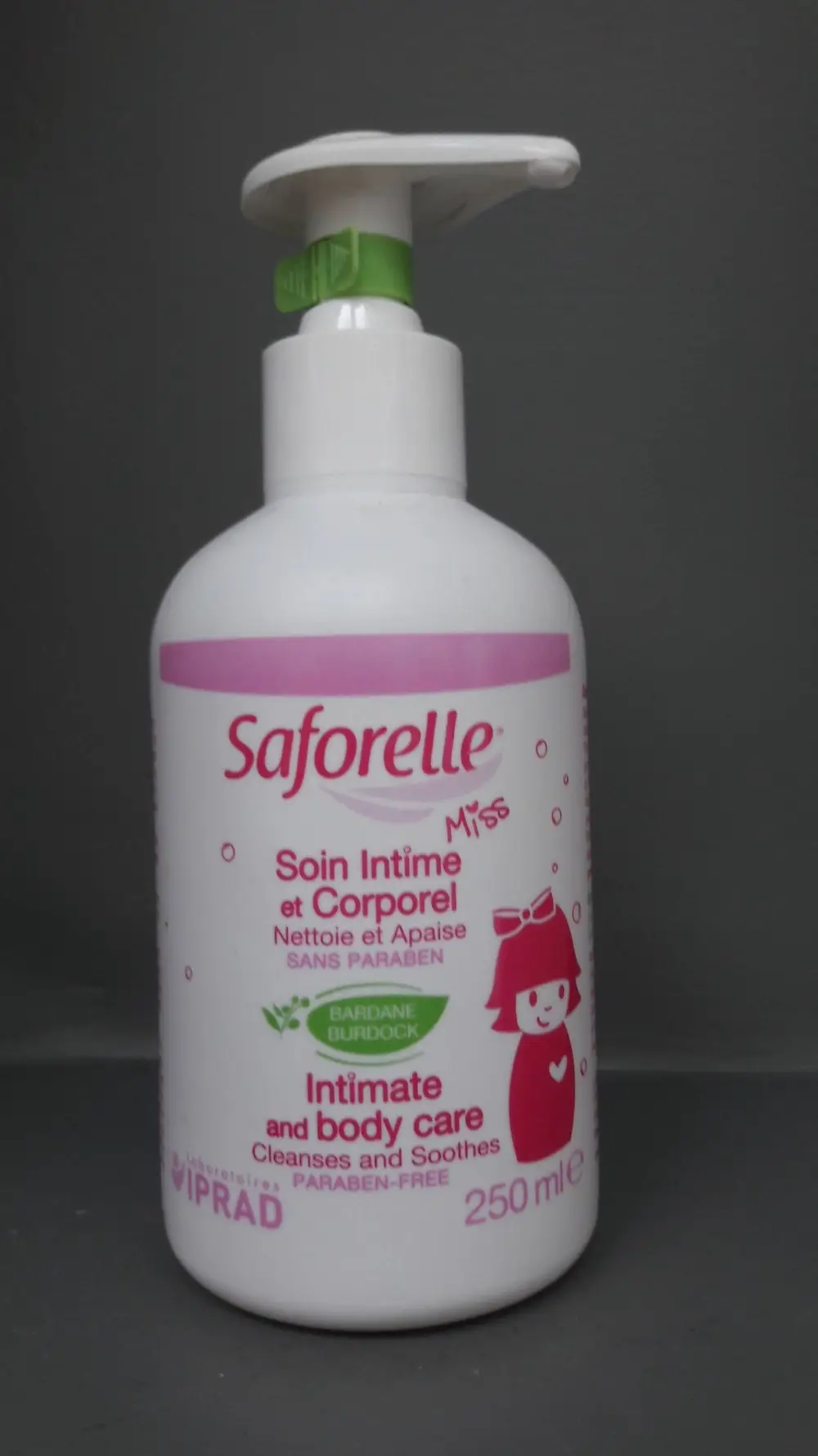 SAFORELLE - Miss - Soin intime et corporel à l'extrait bardane