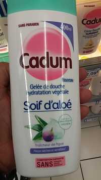 CADUM - Soif d'aloé - Gelée de douche hydratation végétale sans paraben