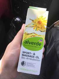 ALVERDE - Sport & Massage-öl bio-arnikablüten