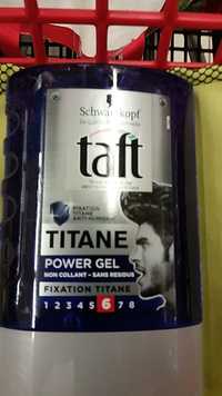SCHWARZKOPF - Taft - Power gel fixation titane