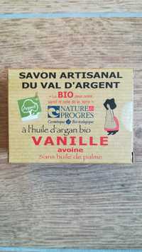 NATURE & PROGRÈS - Savon vanille avoine bio