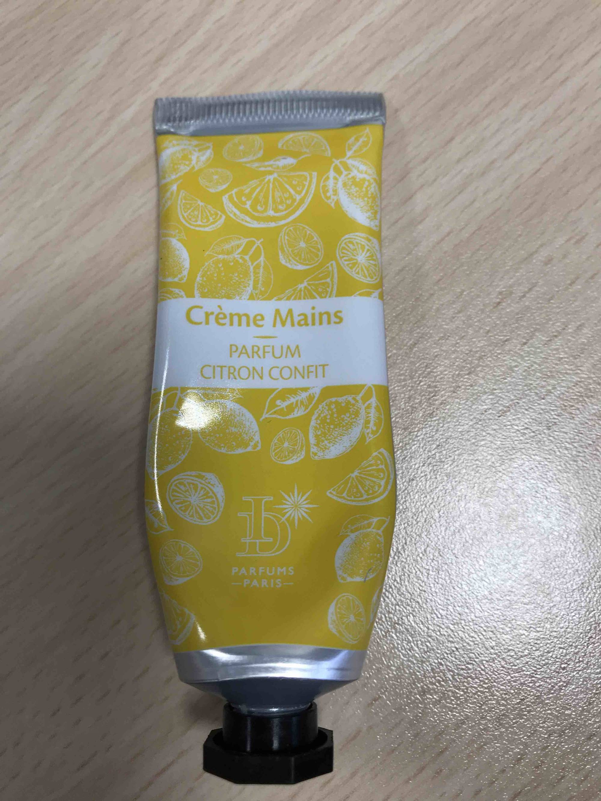 Mini Creme mains - Parfum Citron Confit - ID Parfums - Dr Pierre Ricaud