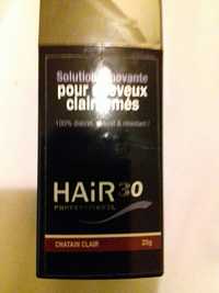 HAIR 30 - Solution innovante pour cheveux clairsemés - Chatain foncé