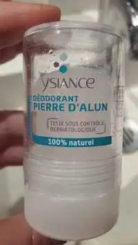 YSIANCE - Déodorant pierre d'alun 100% naturel