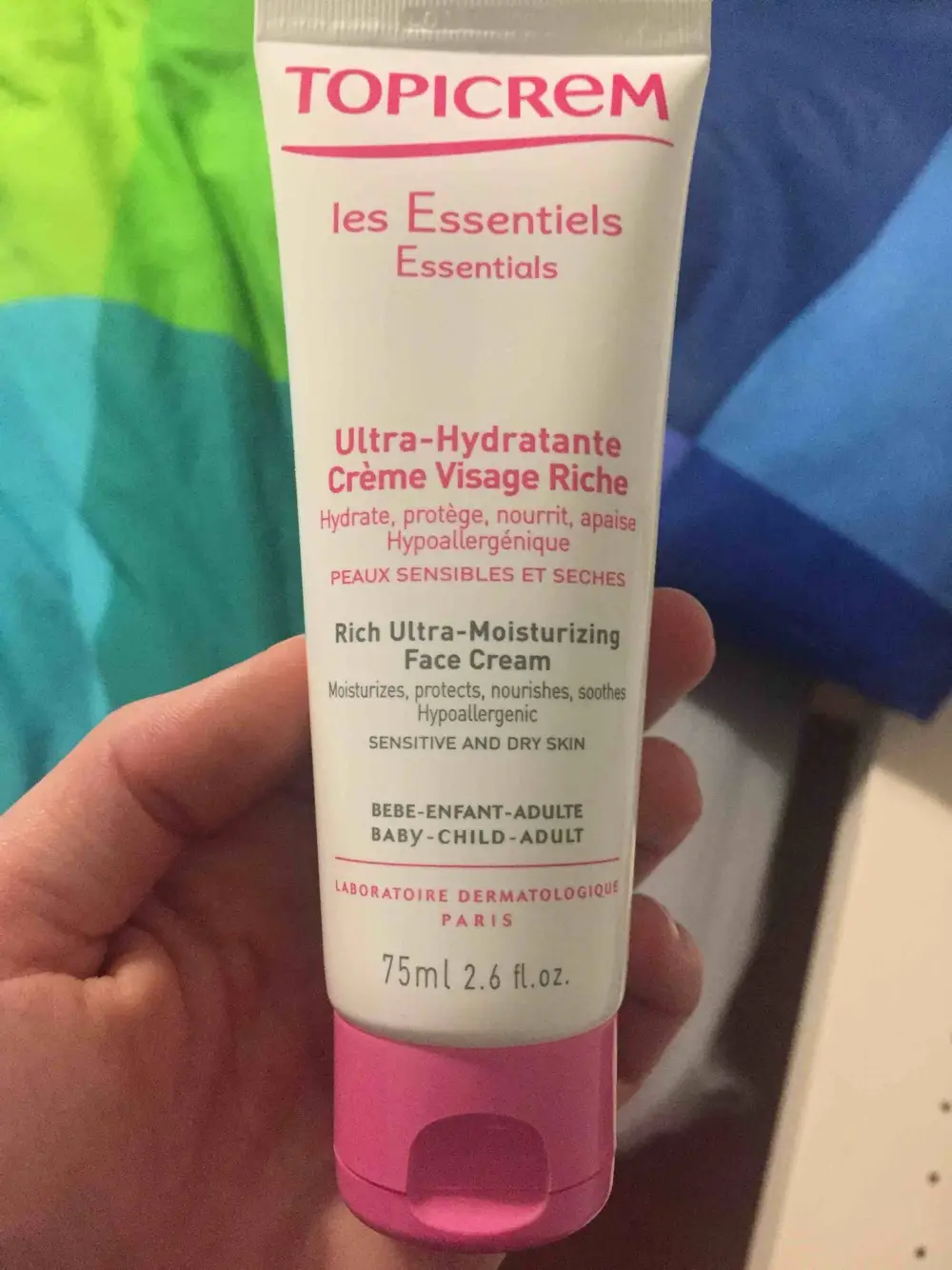 TOPICREM - Les essentiels - Crème visage riche ultra-hydratante