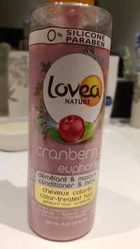 LOVEA - Cranberry euphorie - Démêlant & Masque 2 en 1