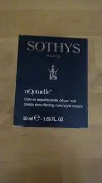 SOTHYS - Noctuelle - Crème resurfaçante détox nuit