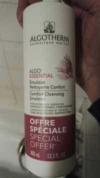 ALGOTHERM - Algo essential - Emulsion nettoyante confort