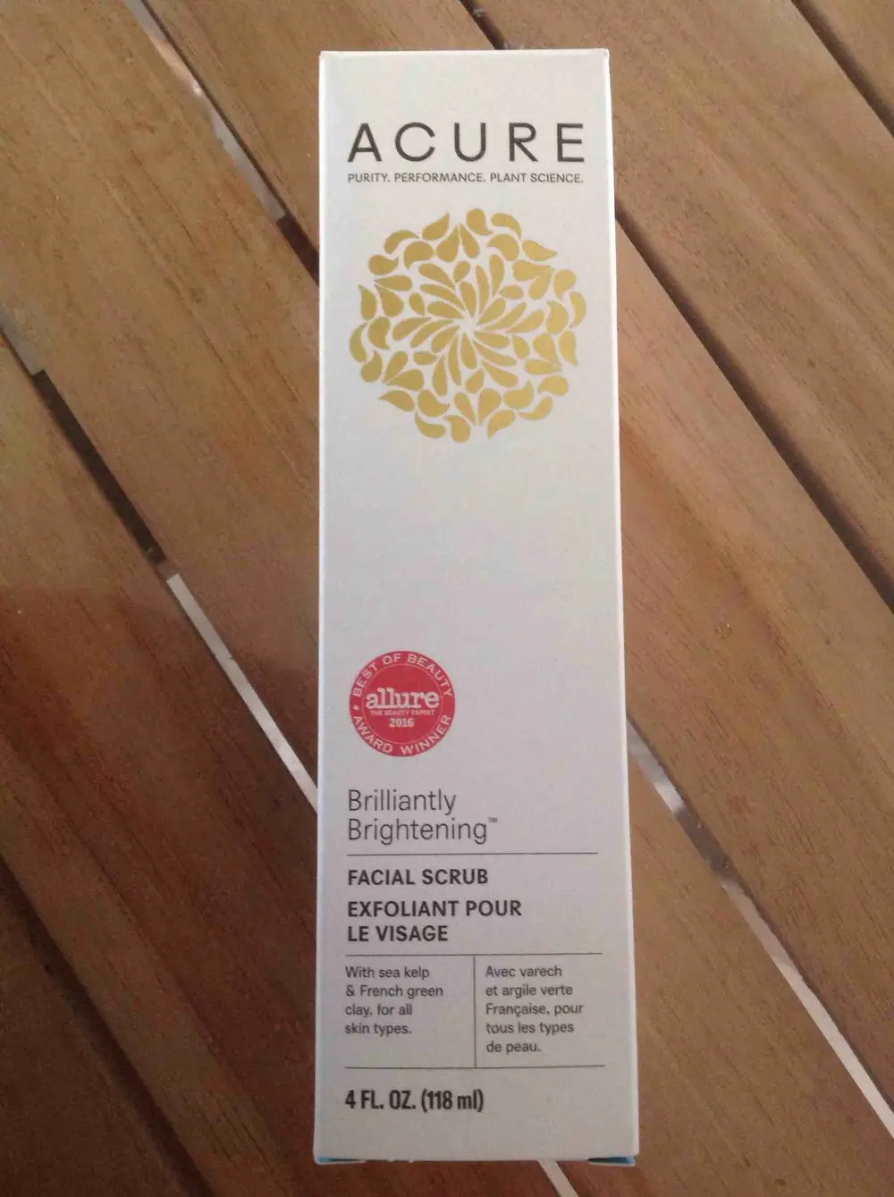 ACURE - Exfoliant pour le visage